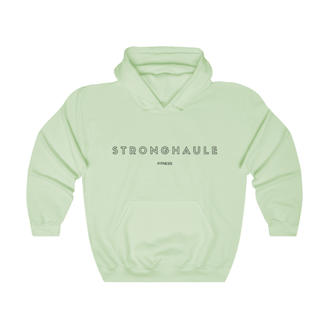 LIMITED Bold Logo Design StrongHaule Hoodie (Forbidden Green)