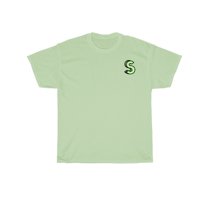 Lime "S" Design StrongHaule Shirt (Forbidden Green)