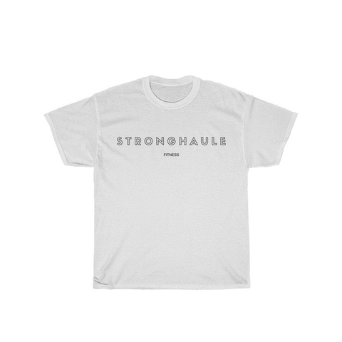 Bold Logo Design StrongHaule Shirt (Frost White)