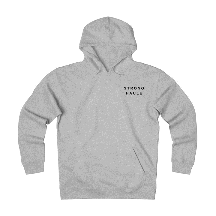 Basic Design StrongHaule Hoodie (Slate Grey)