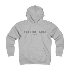 Bold Logo Design StrongHaule Hoodie (Slate Grey)