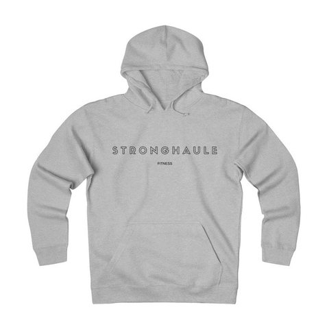 Bold Logo Design StrongHaule Hoodie (Slate Grey)