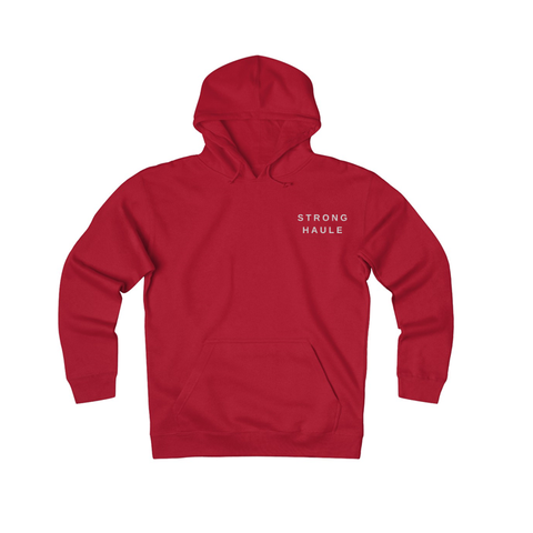 LIMITED Basic Design StrongHaule Hoodie (Wine Red)